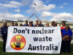 text don't nuclear waste Australia