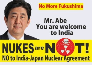 Abe to India