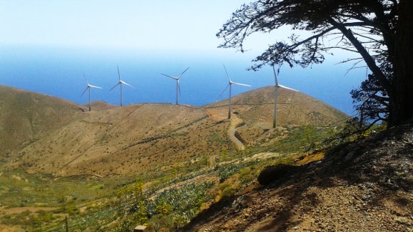 Wind El Hierro island