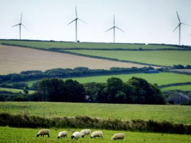 Shutting down onshore wind farms by removing subsidies will save a typical householder £0.30 a year. Getty