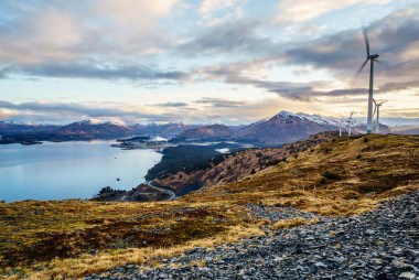 Wind turbines. Image Credit: Flickr/naql