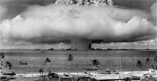 Baker Explosion Operation Crossroads Marshall Islands