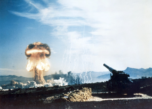 Atomic Annie Cannon Nuclear Bomb Grable