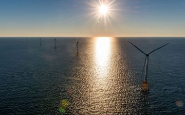 The Block Island Wind Farm. Photo courtesy of Deepwater Wind.
