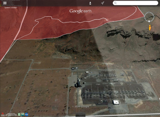 Hanford area fires August 13 2016  Midway Substation BPA 