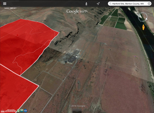 Hanford area fires August 13 2016  Midway Substation