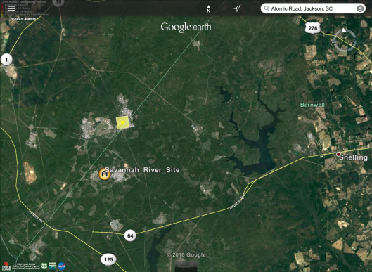SRS Fire H-Area August 7, 2016, 16.20 UTC, Confidence 26