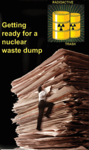 paperwork nuclear dump