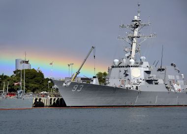 USS Chung-Hoon (Photo by Petty Officer 2nd Class  Daniel Barker. Public Domain. Wikimedia Commons. 