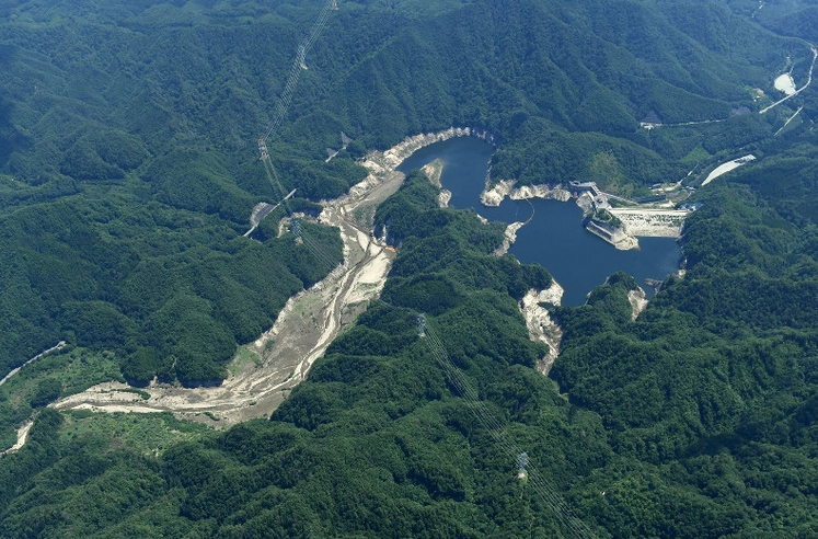 Ogaki Dam in Namie, Fukushima Prefecture, sept 2016.jpg