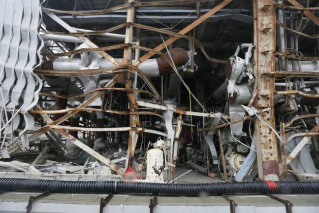 damaged building housing the No. 4 reactor.jpg