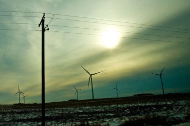 Wind turbines in Iowa (Tony Webster, Wikimedia Commons)